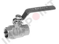 Кран шаровой из 2-х частей нержавеющий Dn 25 (33,7 мм | 1