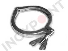 Хомут CLAMP нержавеющий Dn 65-80  (70-76,1 мм) AISI 304, DIN/SMS